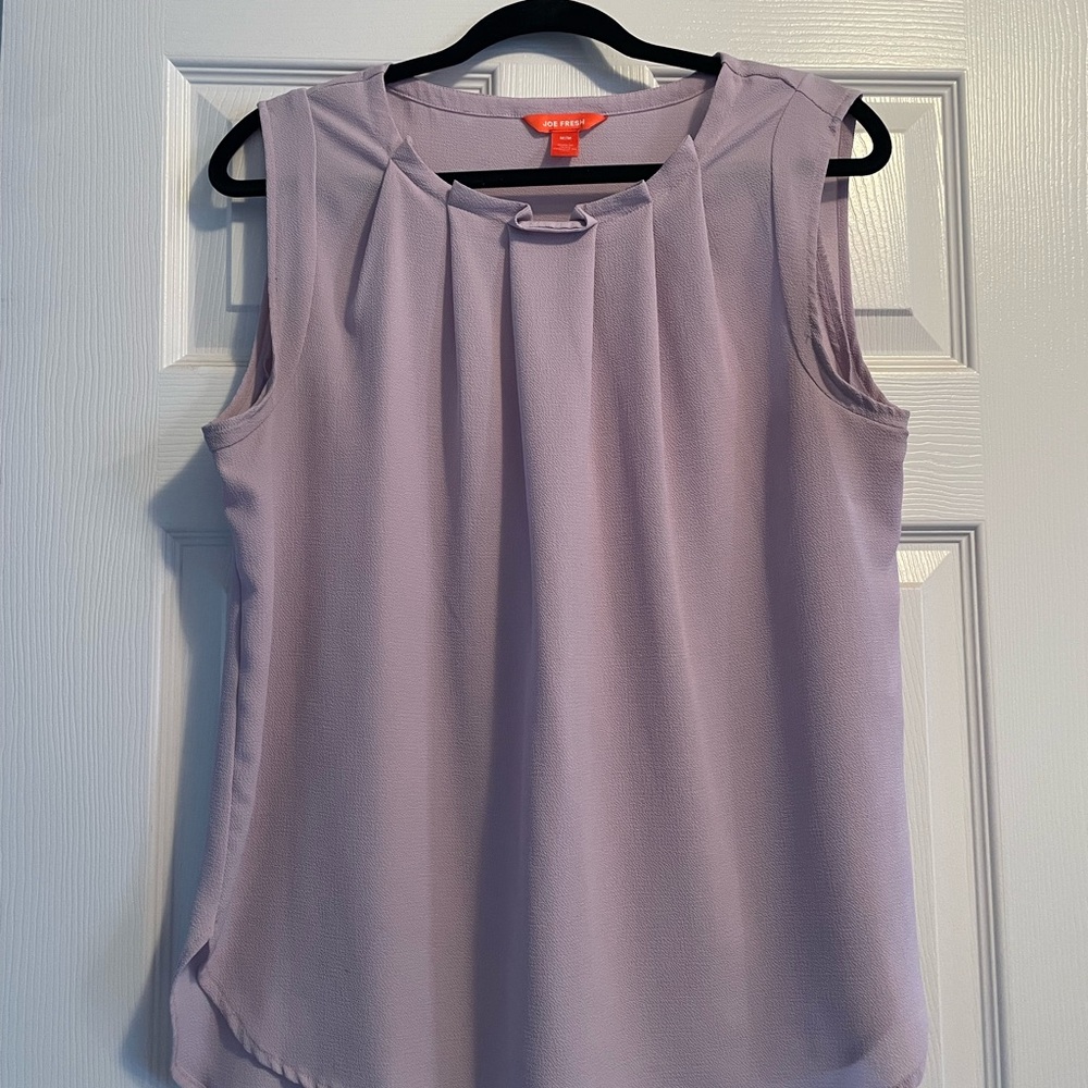 Women's Lilac Purple Sleeveless Top